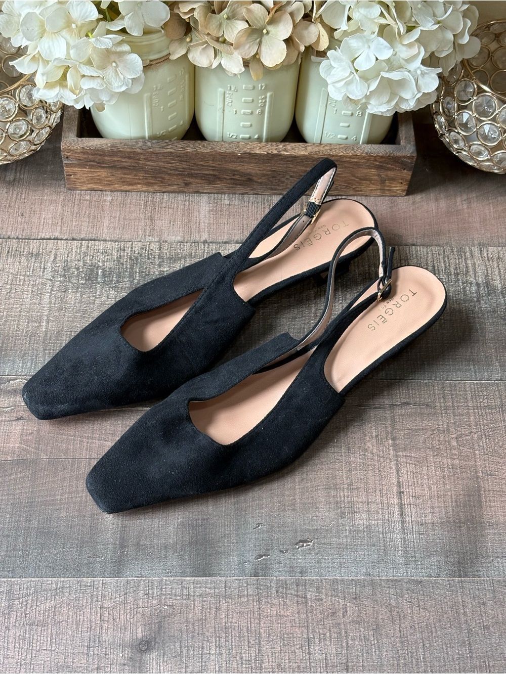 Torgeis Slingback Kitten Heel Pump